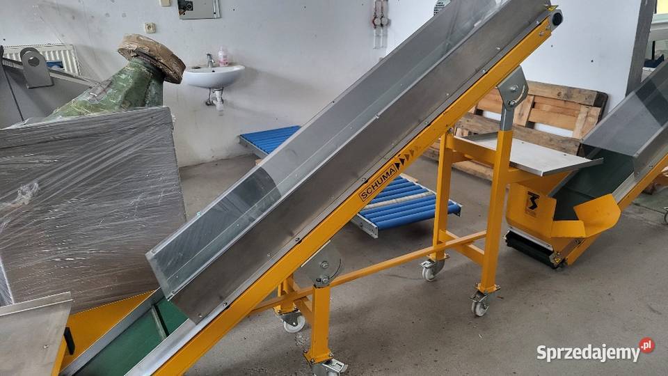 Taśmociąg z zabierakami przenośnik taśmowy 250 x sprzedam