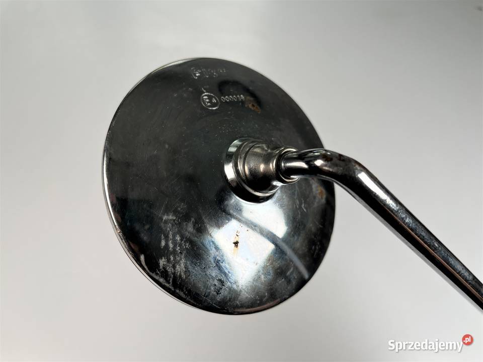 Lusterko motocyklowe prawe okrągłe chrom fi wielkopolskie Łobżenica sprzedam