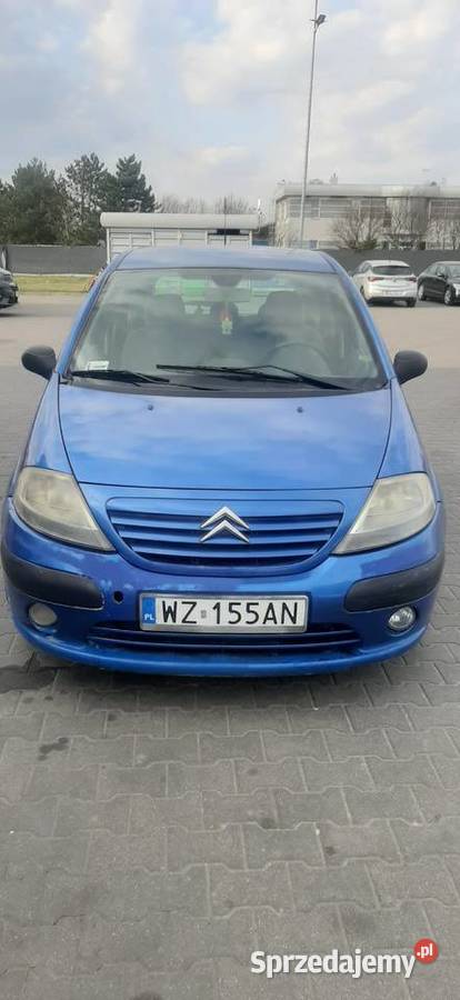 Citroen C3 14 benzyna Rok produkcji 2003 Błonie
