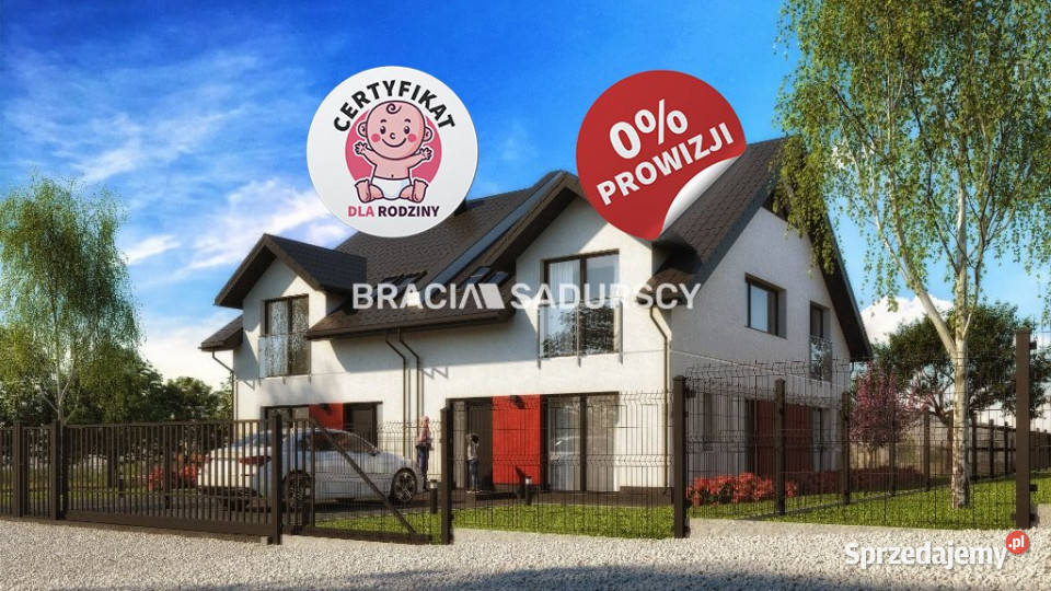 Dom bliźniak sprzedam Wołowice 137m2 Sprzedaż
