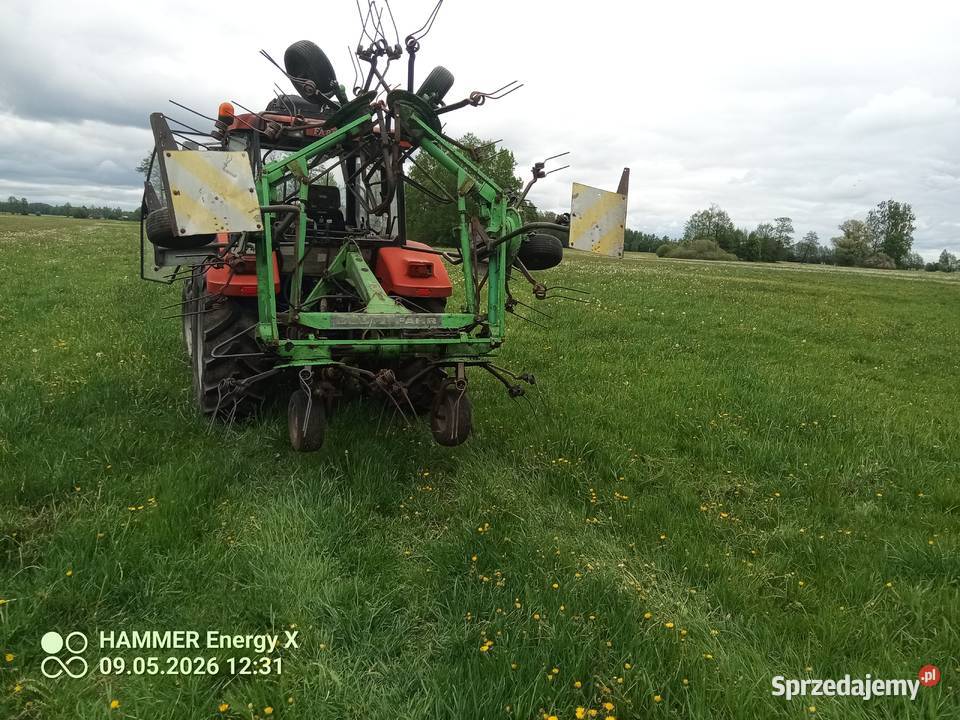 Przewracarka Deutz Fahr KH 364 HydroSuper Zgrabiarki i przetrząsacze lubelskie Trzebieszów sprzedam