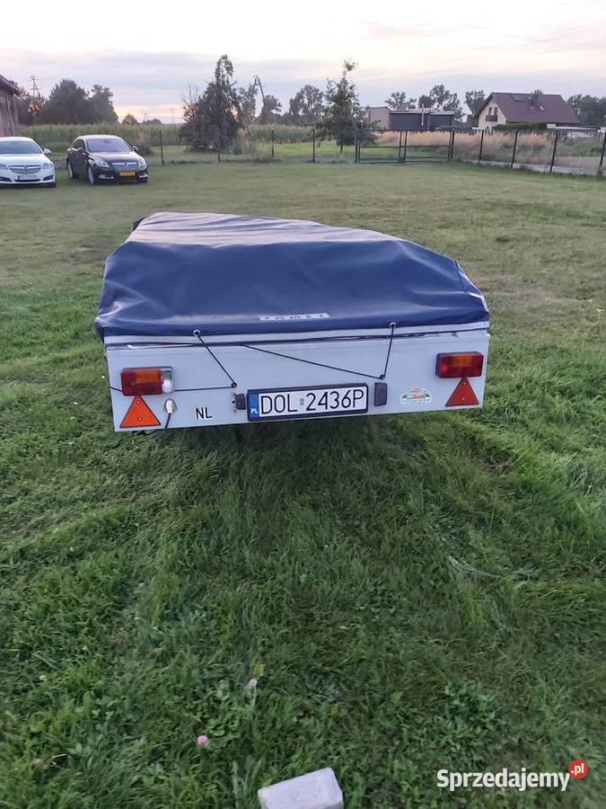 Przyczepa Przyczepka Lekka Namiotowa Kempingowa Syców