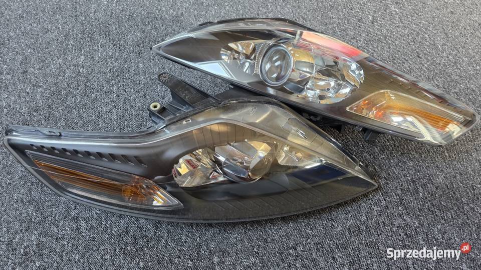 Reflektory Ford Mondeo MK4 H7 skrętne czarne opolskie Kielcza