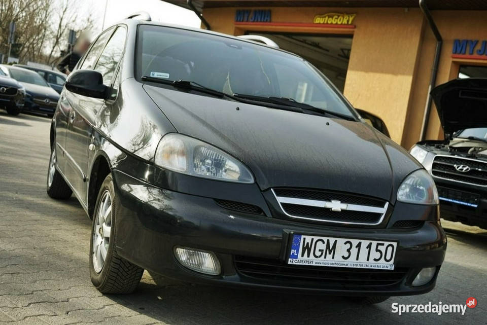 Chevrolet Rezzo 20 benzynagaz Klima alu 122 Płock