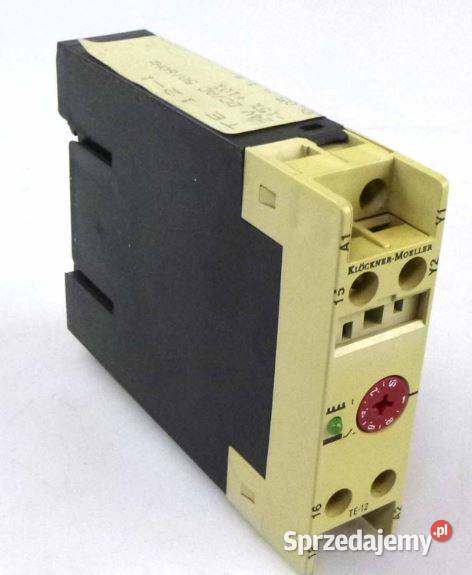 PRZEKAŹNIK CZASOWY KLCKNERMOELLER TE12 Poznań