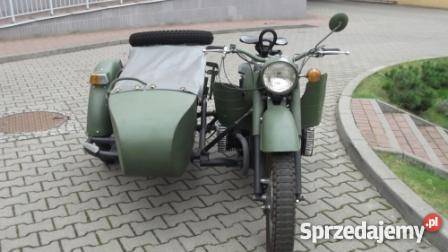 sprzedam motocykl z koszem dniepr mt 12 pełnej Gdynia sprzedam