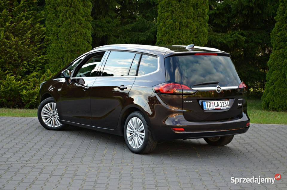 Opel Zafira 14T 140 7 Osób Navi Kamera Właśnie wspomaganie kierownicy Ostrów Mazowiecka