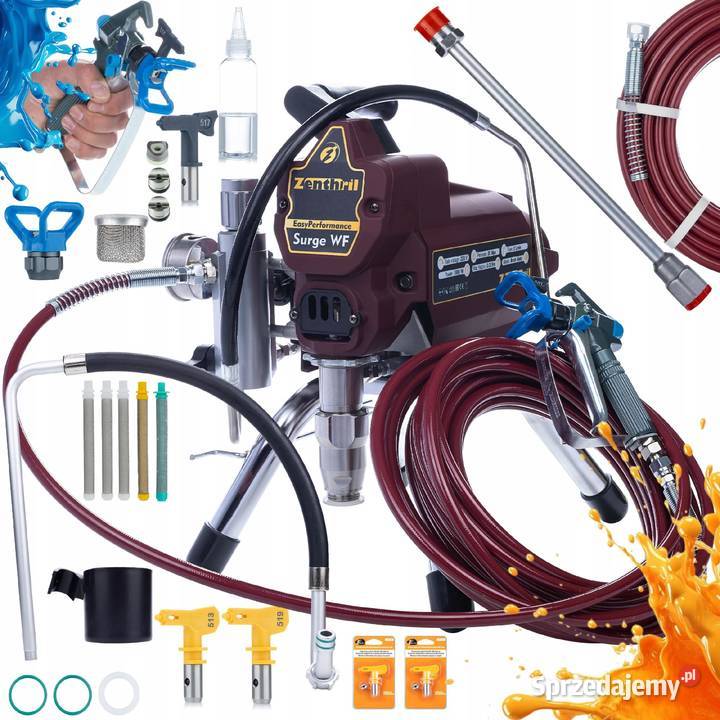 Agregat Malarski Zenthril Surge WF 1800W 20Mpa Ludźmierz