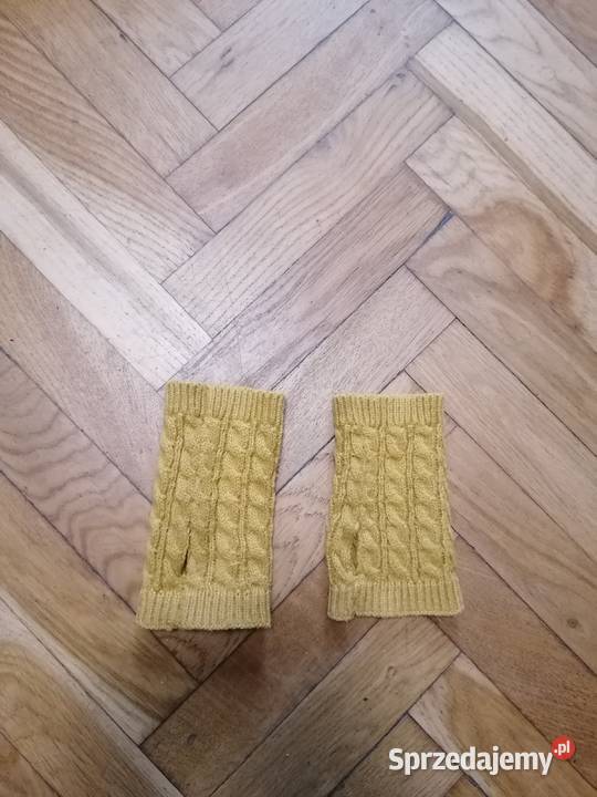 Rękawiczki żółte bez palców Gdańsk