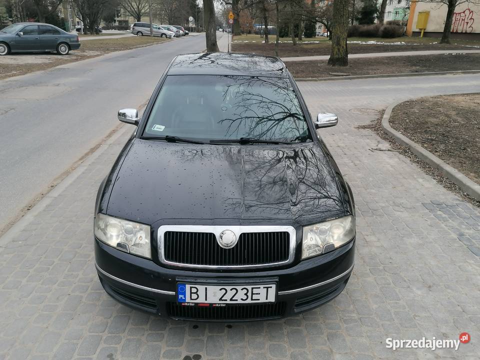 Sprzedam Skodę superb 19 TDI w automacie czarny podlaskie Białystok