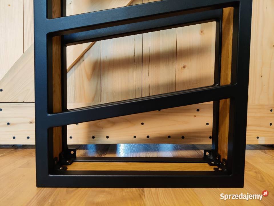 Regał wiszący na wino rękodzieło Loft 6 win Świętochłowice