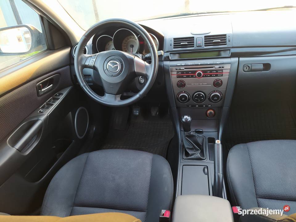 Mazda 3 BK 16 diesel 109 rocznik 2007 liftingu wielofunkcyjna kierownica Warszawa