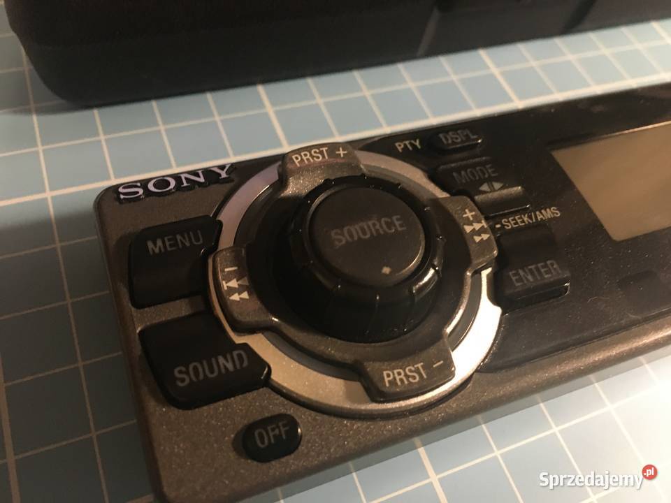 Panel SONY CASSETTE CAR STEREO XR4300RV