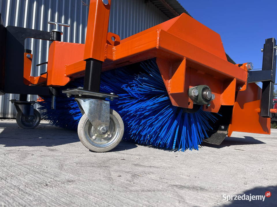 1 ZAMIATARKA hydrauliczna z koszem dowóz cała Biała Rawska