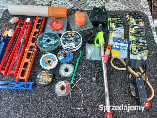 4 wędki spining teleskop bat akcesoria łódzkie Łódź