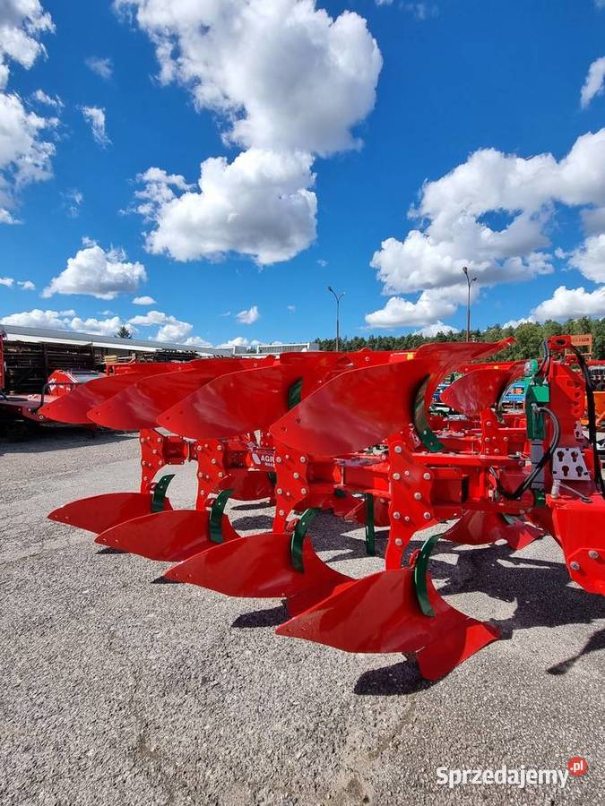 Pług obrotowy AGROMASZ POL4 4 zabezpieczenie nieuszkodzony Jędrzejów