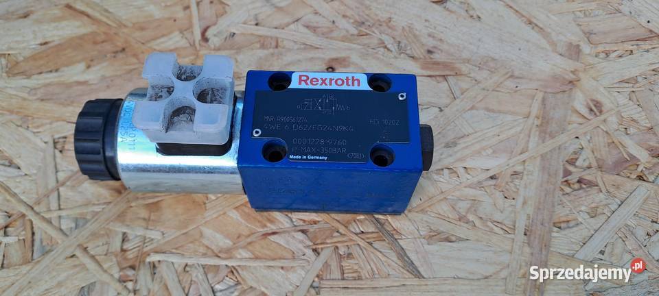 Elektrozawór Rexroth 4WE6 D62EG24N9K4 24VDC Poznachowice Dolne