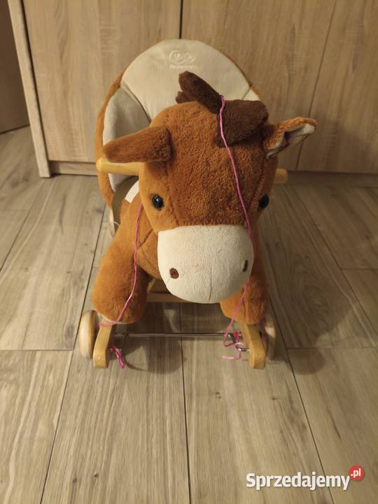 Konik na biegunach z kółkami Pozostałe Lębork sprzedam