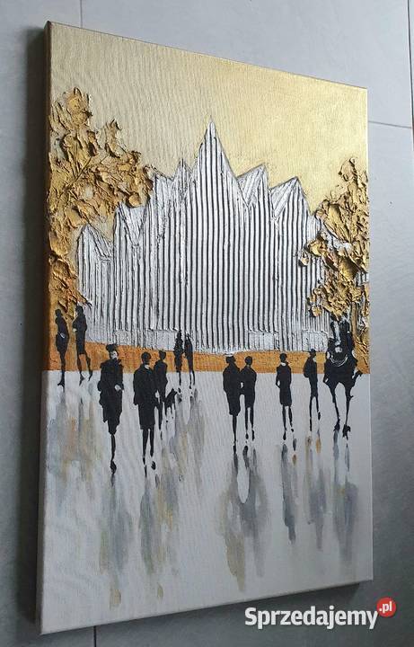 Obraz abstrakcja Filharmonia Szczecińska 40x60 Szczecin