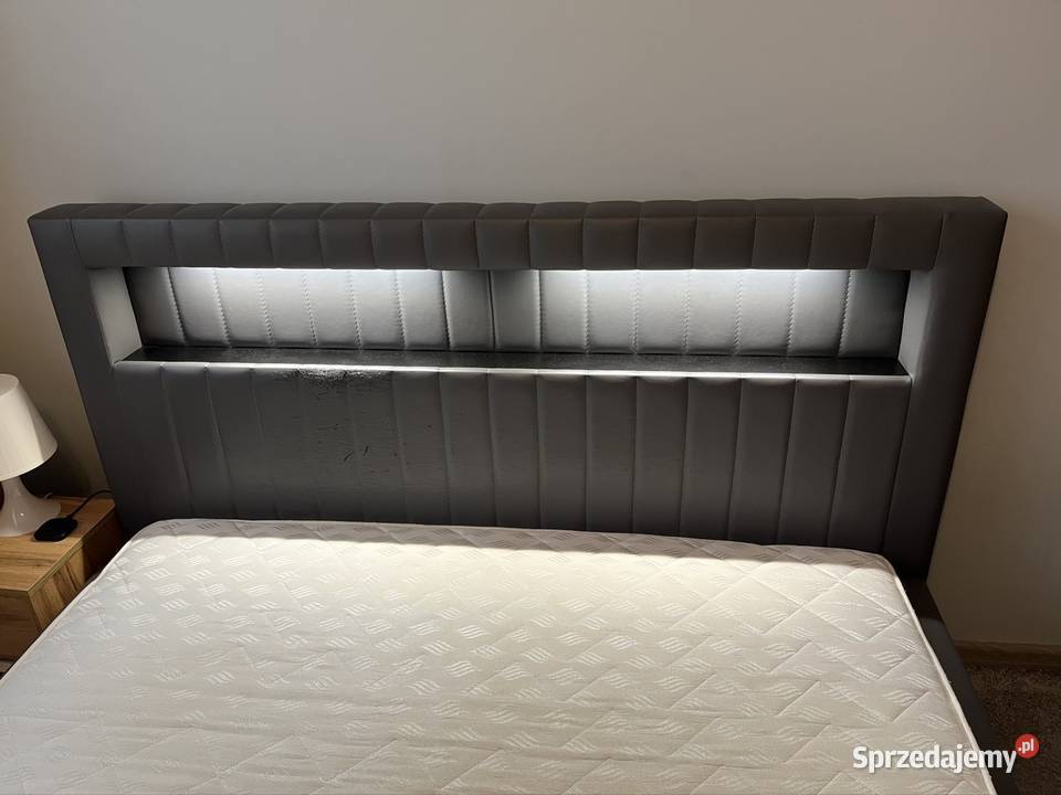 Łóżko MK Foam ze stelażem i materacem 36cm Dęblin