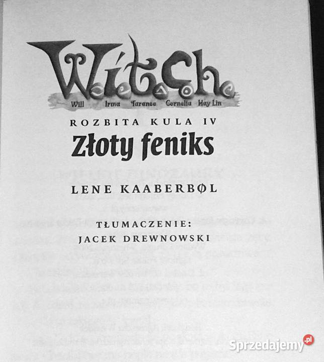 Witch Rozbita kula IV Złoty feniks Lane Chełm sprzedam