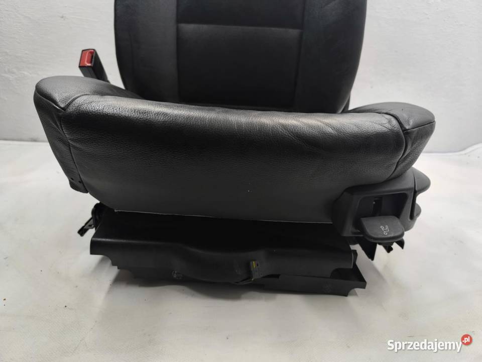 FOTEL LEWY PRZÓD SKÓRA GRZANY BMW E61 wielkopolskie