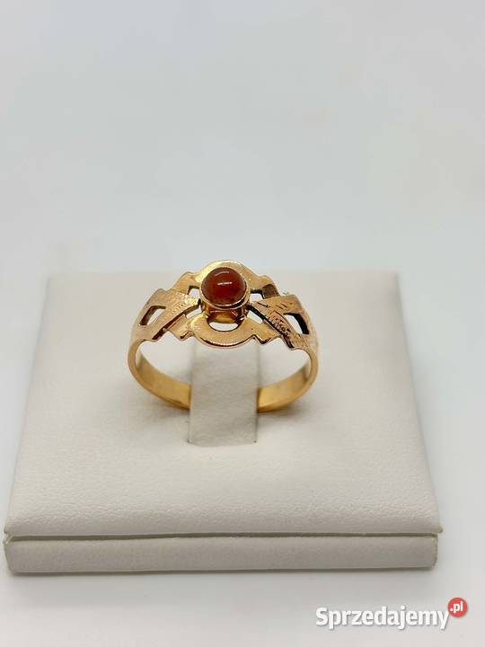 Złoty pierścionek pr 585 280g Rozmiar 18