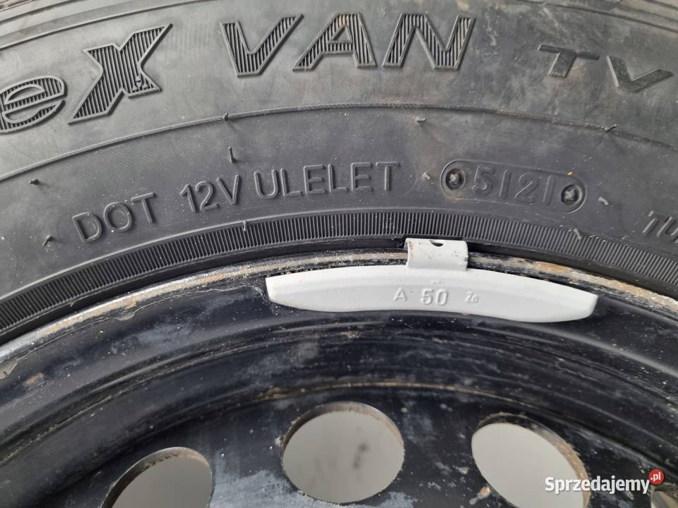 KOŁO ZAPASOWE Ford Transit Custom felga 21565 Rudka sprzedam