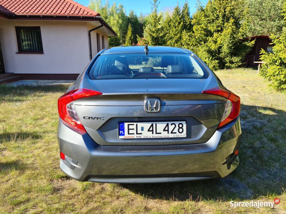 Honda Civix X Polski Salon lakier metallic Łódź