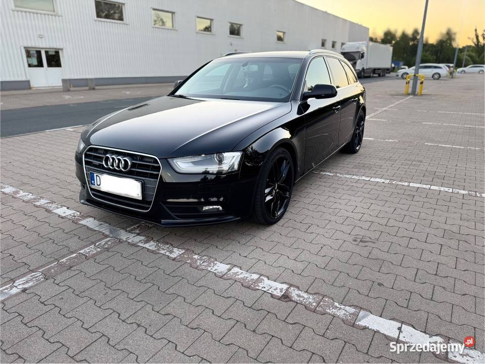 Audi A4 B8 lift 2015r 20tdi quattro welurowa tapicerka Jelenia Góra sprzedam