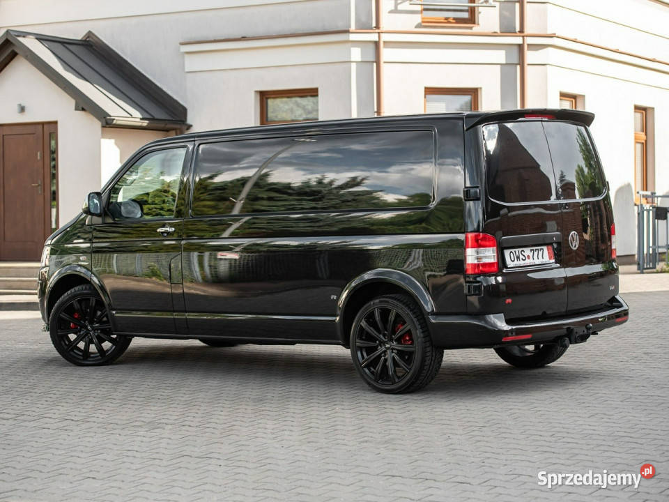 Volkswagen Transporter T5 LONG Lift RLine 20TDI skórzana tapicerka Zwoleń sprzedam