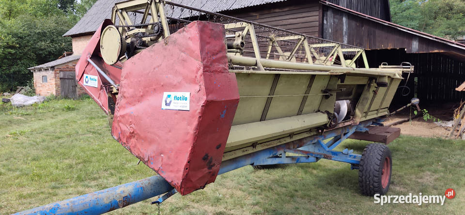 Kombajn zbożowy Fortschritt E514 1985 Heder 57 m nieuszkodzony Oborzany