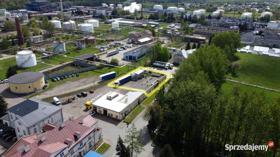 Hala Warsztat z placem manewrowym i zapleczem Sprzedaż Niegłowice sprzedam