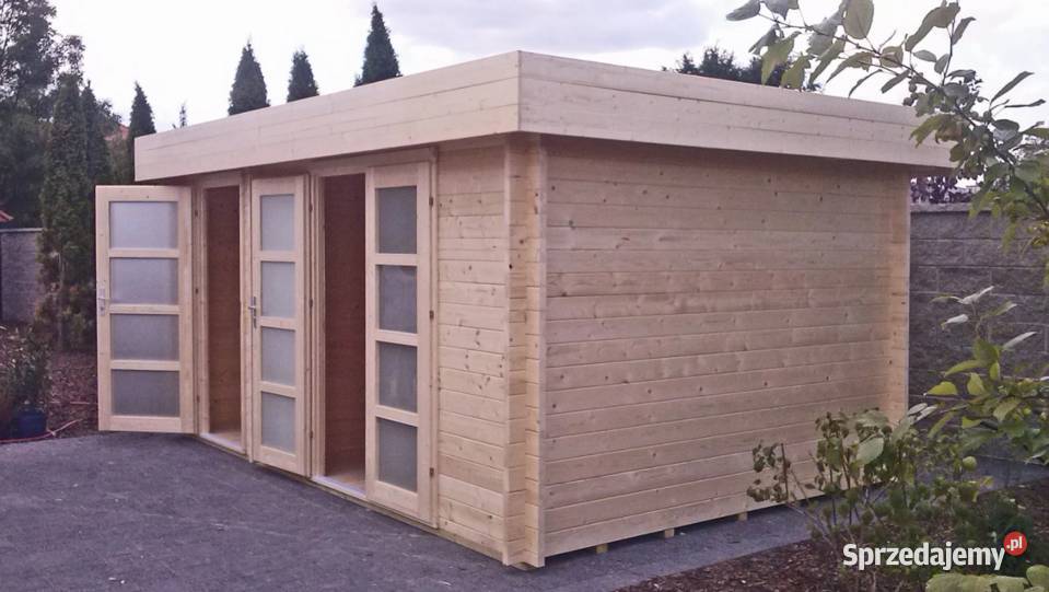 Drewniany domek ogrodowy Oriental 4 Mrągowo sprzedam