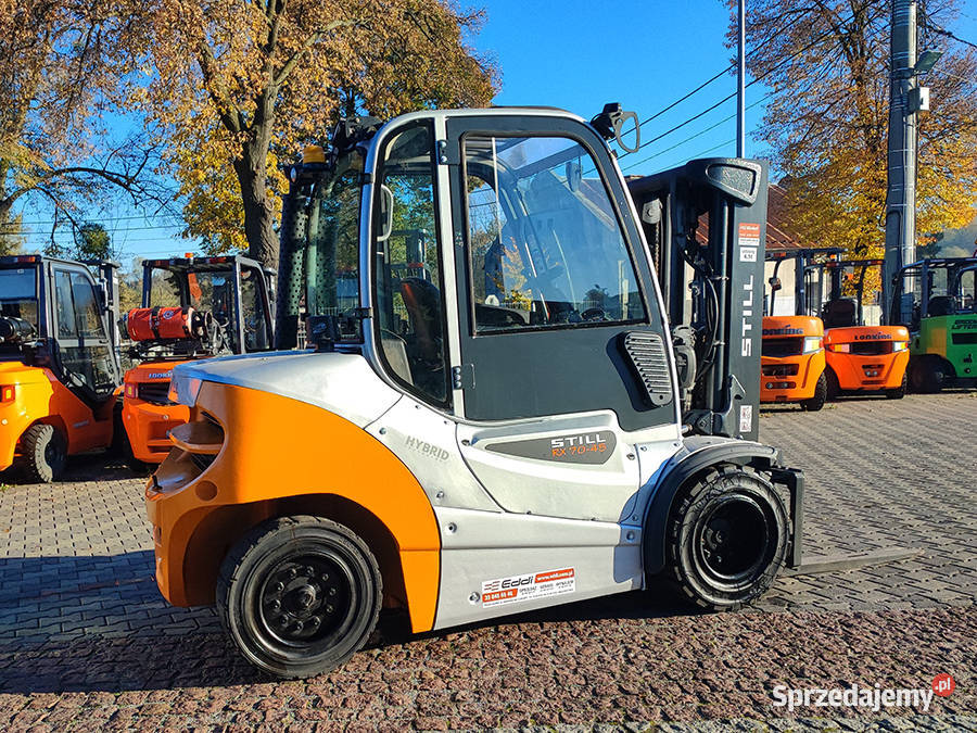 wózek widłowy Still RX7045T 45 tony triplex 41 m Kęty
