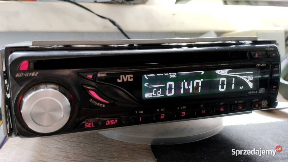 JVC KDG162 4x45W radio samochodowe Łódź sprzedam