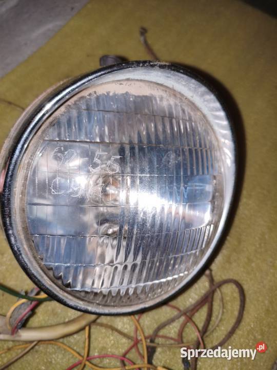 Lampa przednia z instalacją elektryczną M72