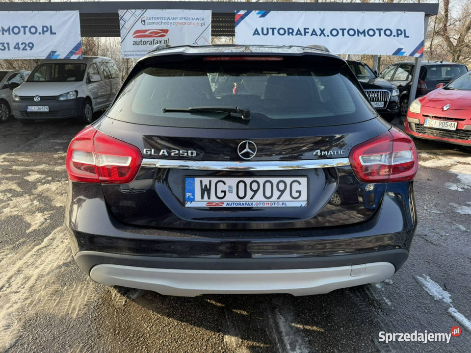 Mercedes GLA 250 4Matic Klimatronic 2stref centralny zamek Samochody osobowe śląskie Cieszyn