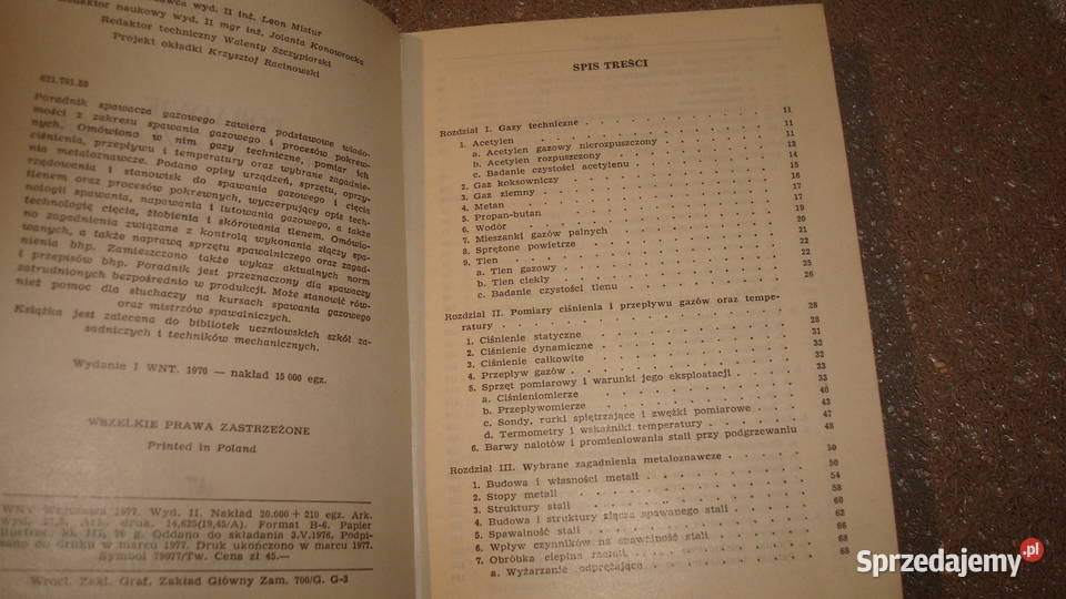 Poradnik spawacza gazowego Jan Pałasz Osięciny