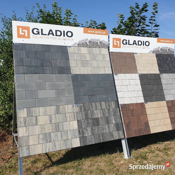 Kostka brukowa Gladio Sparta Grafit Kostka brukowa Rozprza