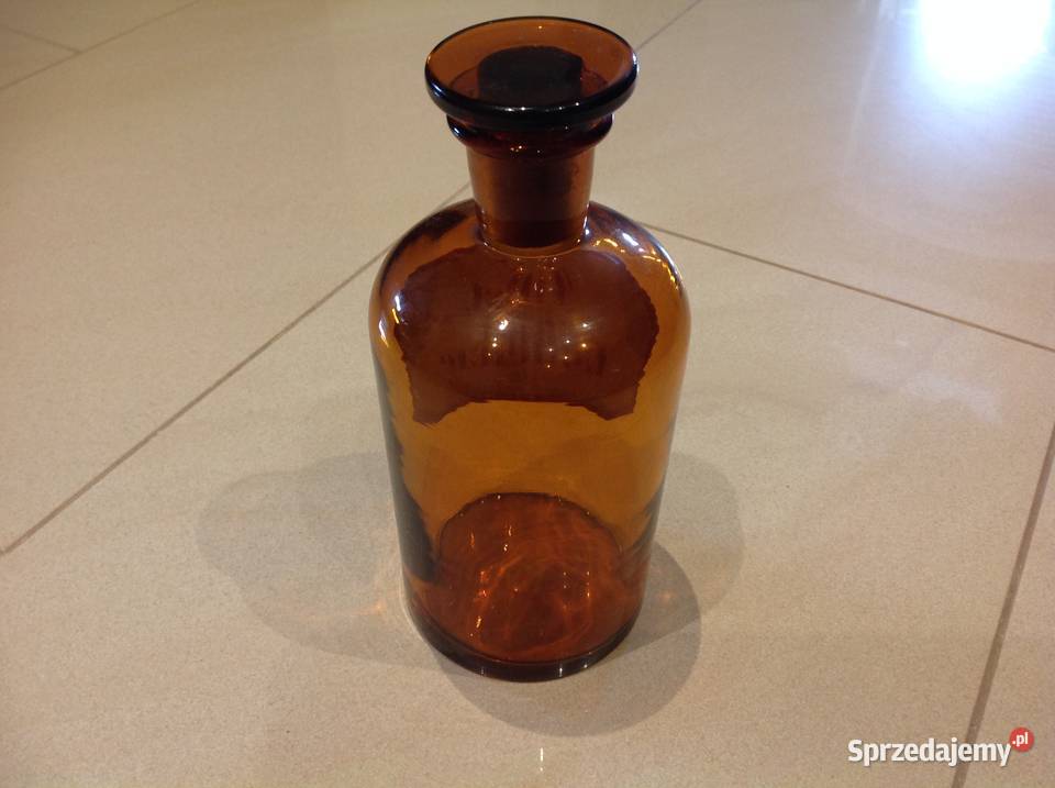 Butelka Szklana Apteczna Stara Sygnowana Szkło lubuskie Nowa Sól sprzedam