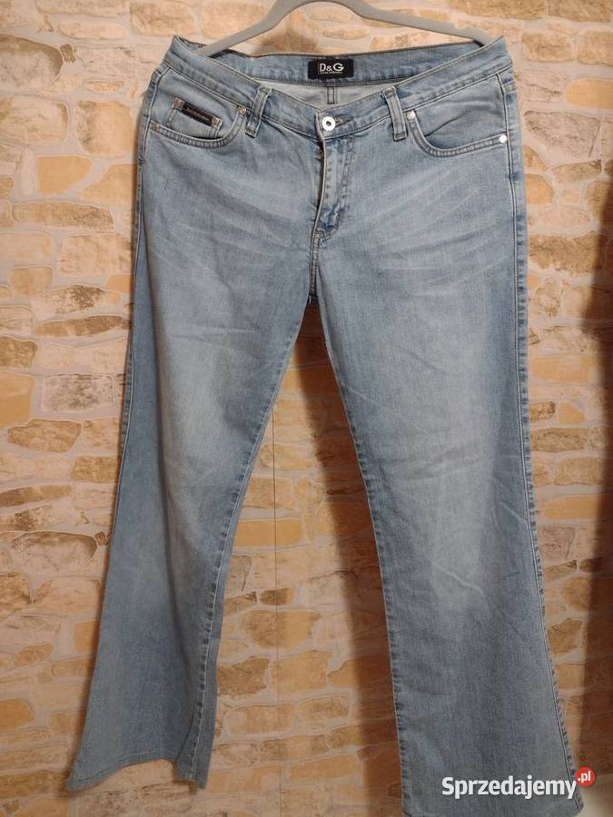 DOLCEGABBANAW34 L32Dżinsowe spodnie jeansy z Odzież damska Kraków