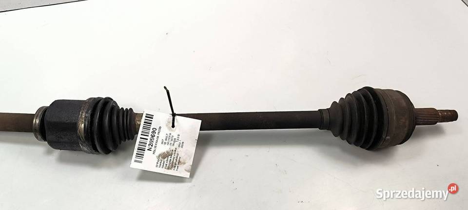 PÓŁOŚ PRAWA PRZÓD RENAULT MASTER III REZERWACJA Lipno sprzedam