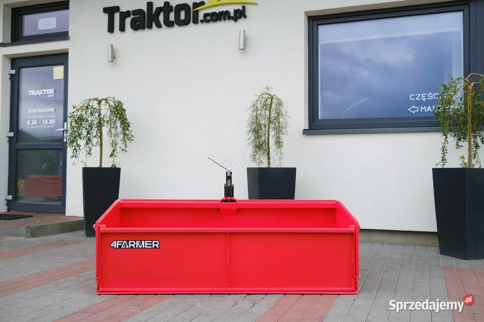 Skrzynia transportowa Premium 120 z kiprem nieuszkodzony