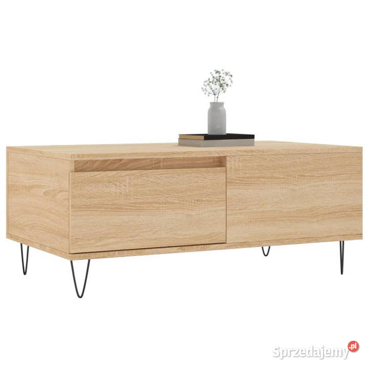 Stolik kawowy dąb sonoma 90x50x365 materiał Stoły Warszawa