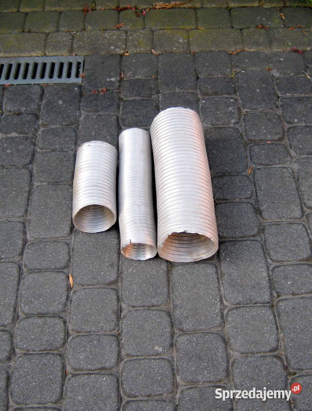 Rury spiro aluminiowe z odzysku Kanały, kształtki, przewody Kraków