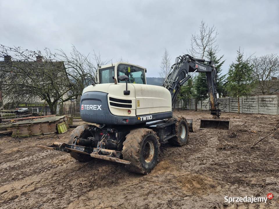 Koparka kołowa Terex TW 110 świętokrzyskie Bodzentyn