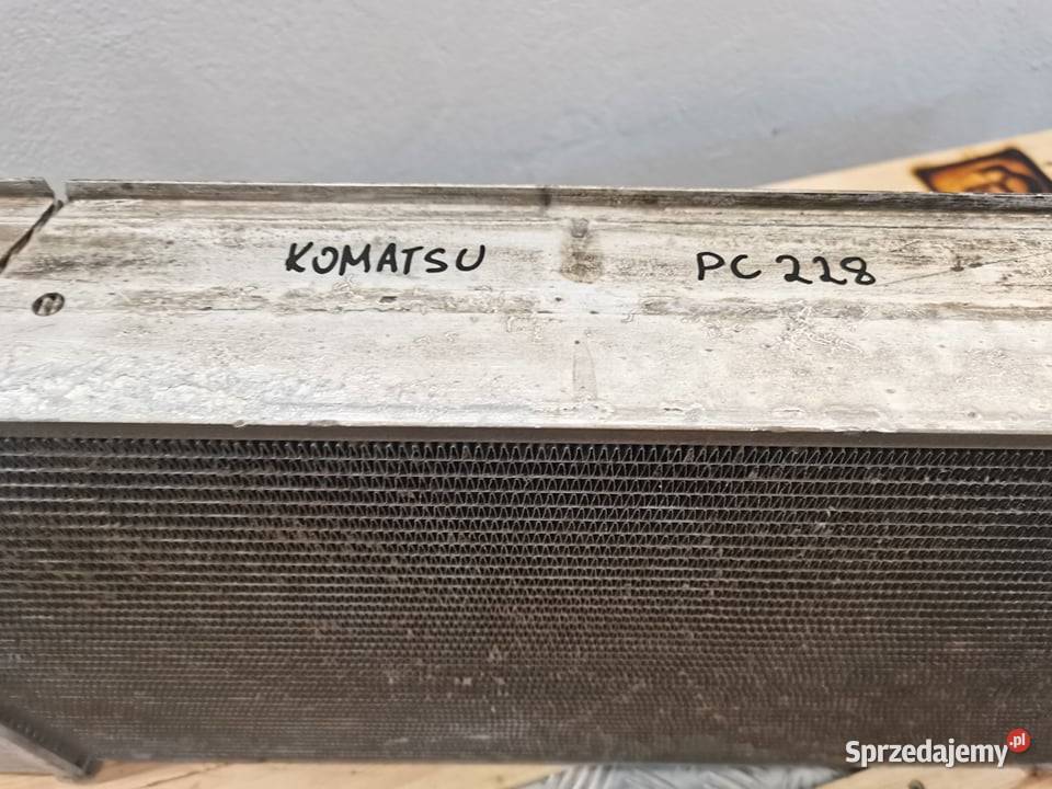 Komatsu PC Galeo Chłodnica wody Wilkowo