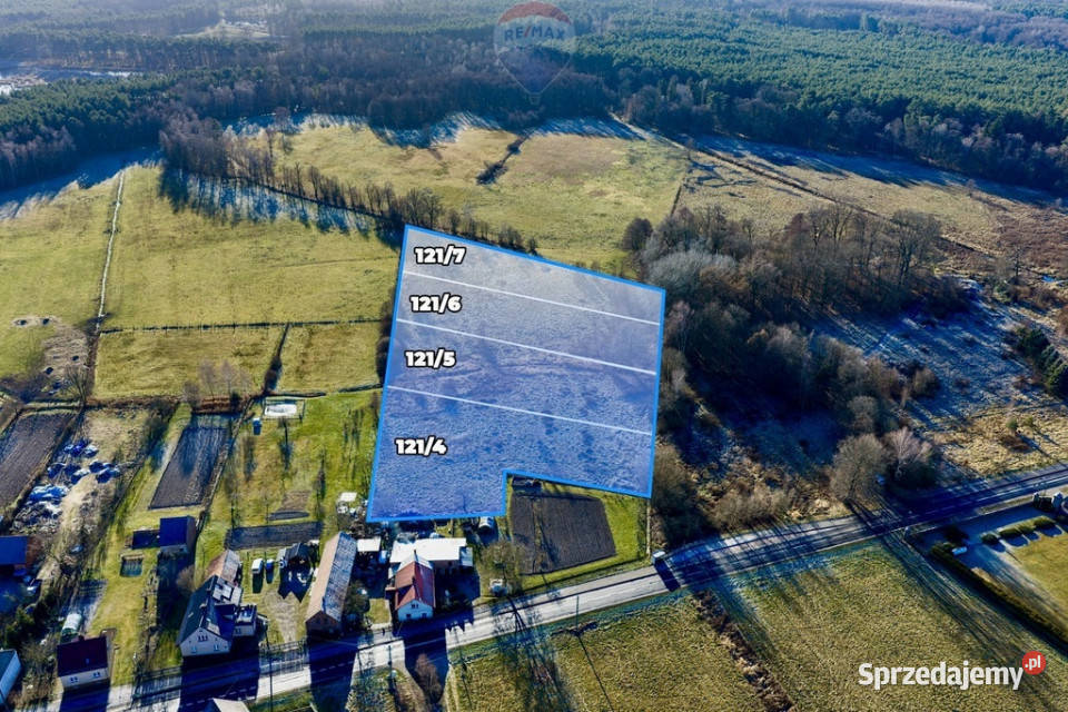 Na sprzedaż 4 działki rolne łącznie 18479 m Chełm Żarski