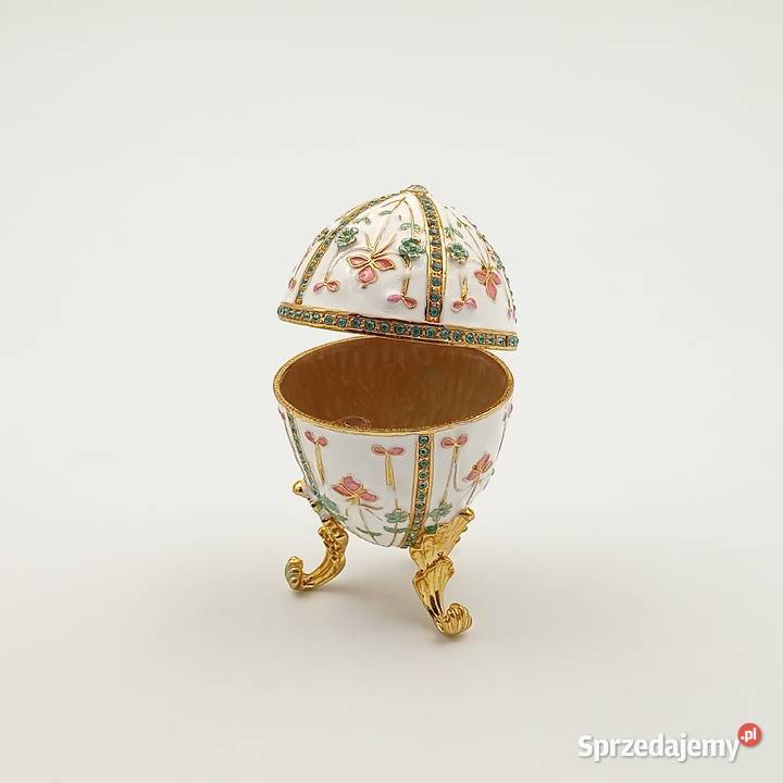 Jajko jajo faberge pojemniki szkatułka Zawiercie